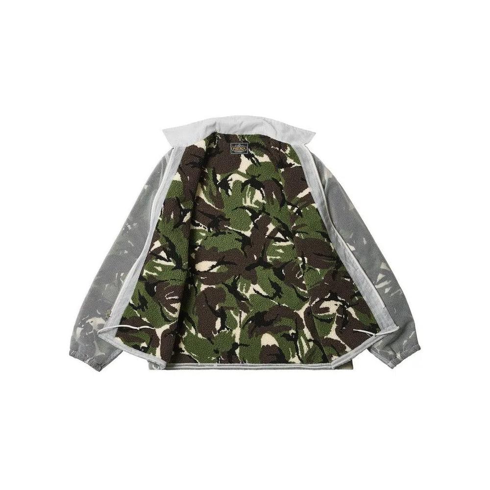 Куртки Palace x Beams Plus Fleece Lined Coach Jacket 'Камуфляж' 2