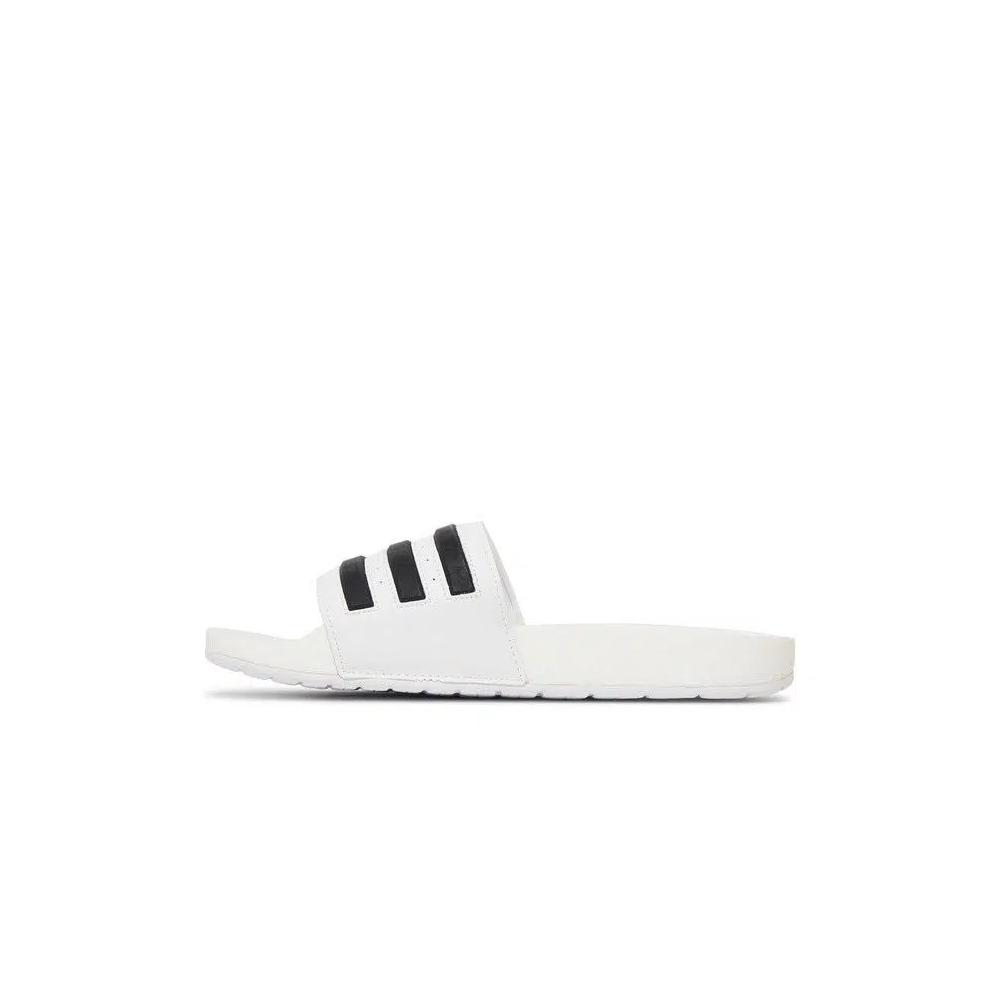 adidas Adilette Boost Шлепанцы 'White Black Stripes' 3