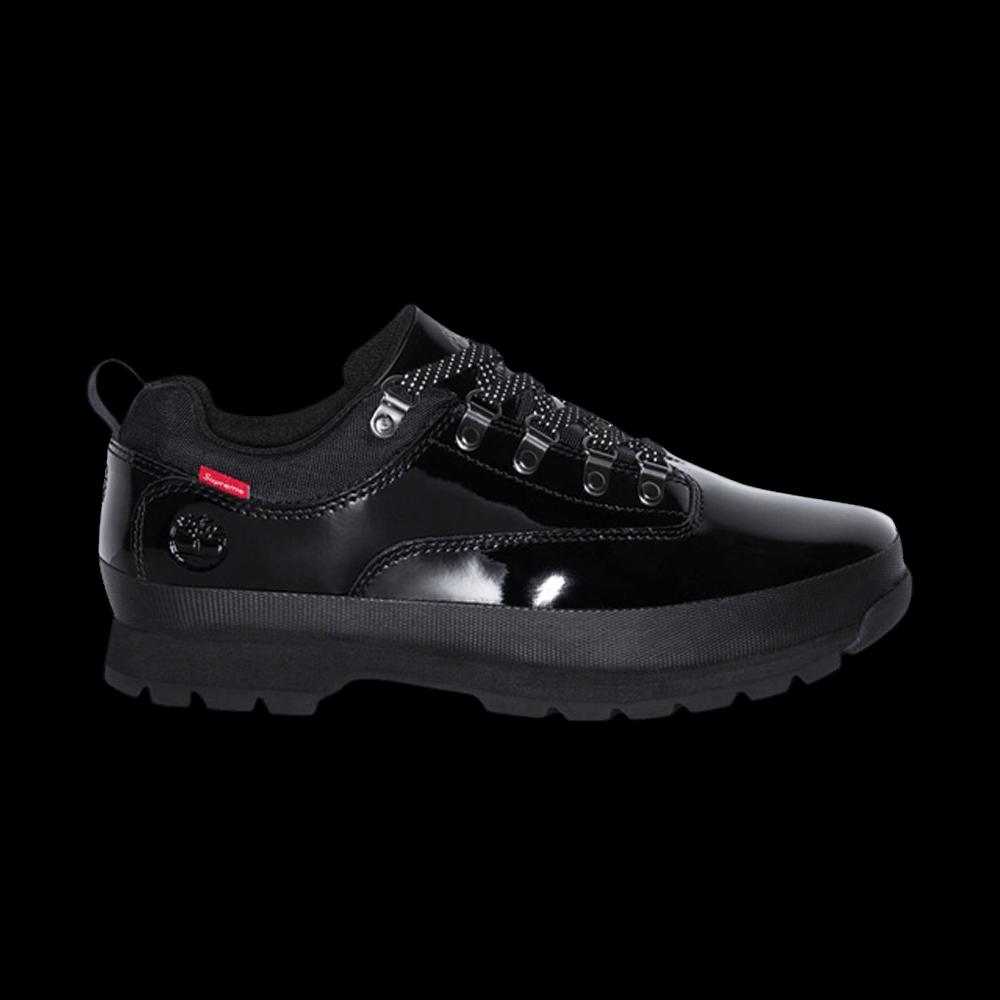 Ботинки Supreme x Timberland Euro Hiker Low 'Triple Black' 1
