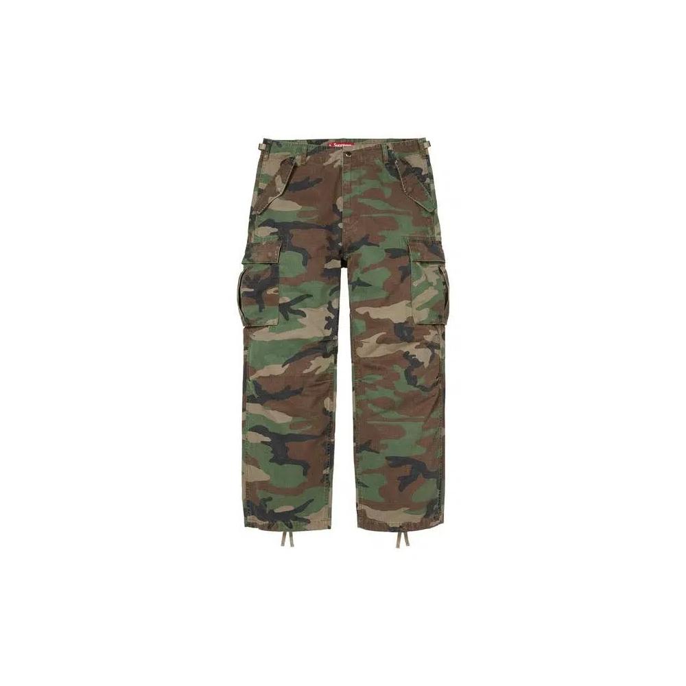 Карго-брюки Supreme Cargo Pant «Woodland Camo» 1