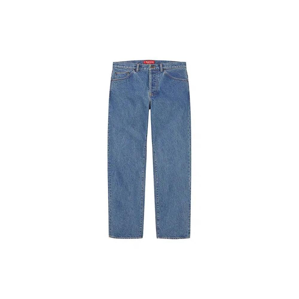 Джинсы Supreme Regular Jean 'Washed Blue' 1