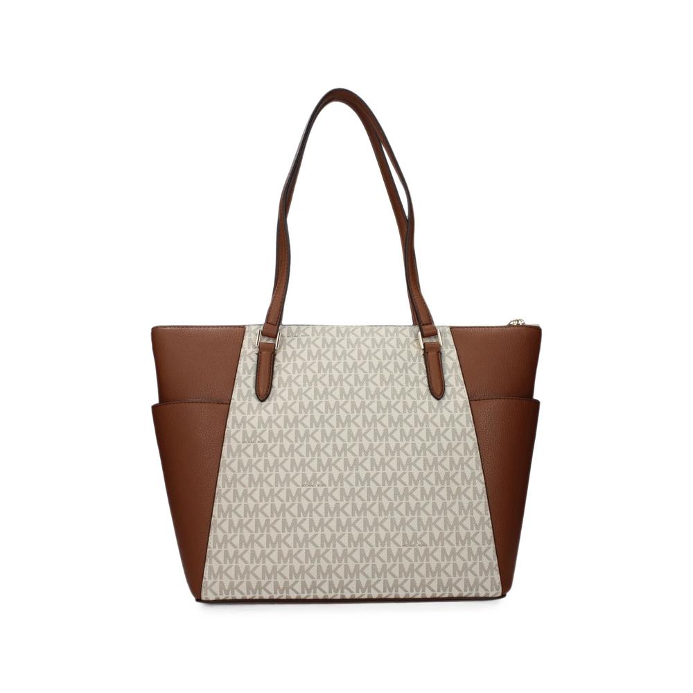 Charlotte logo-print leather tote bag 2