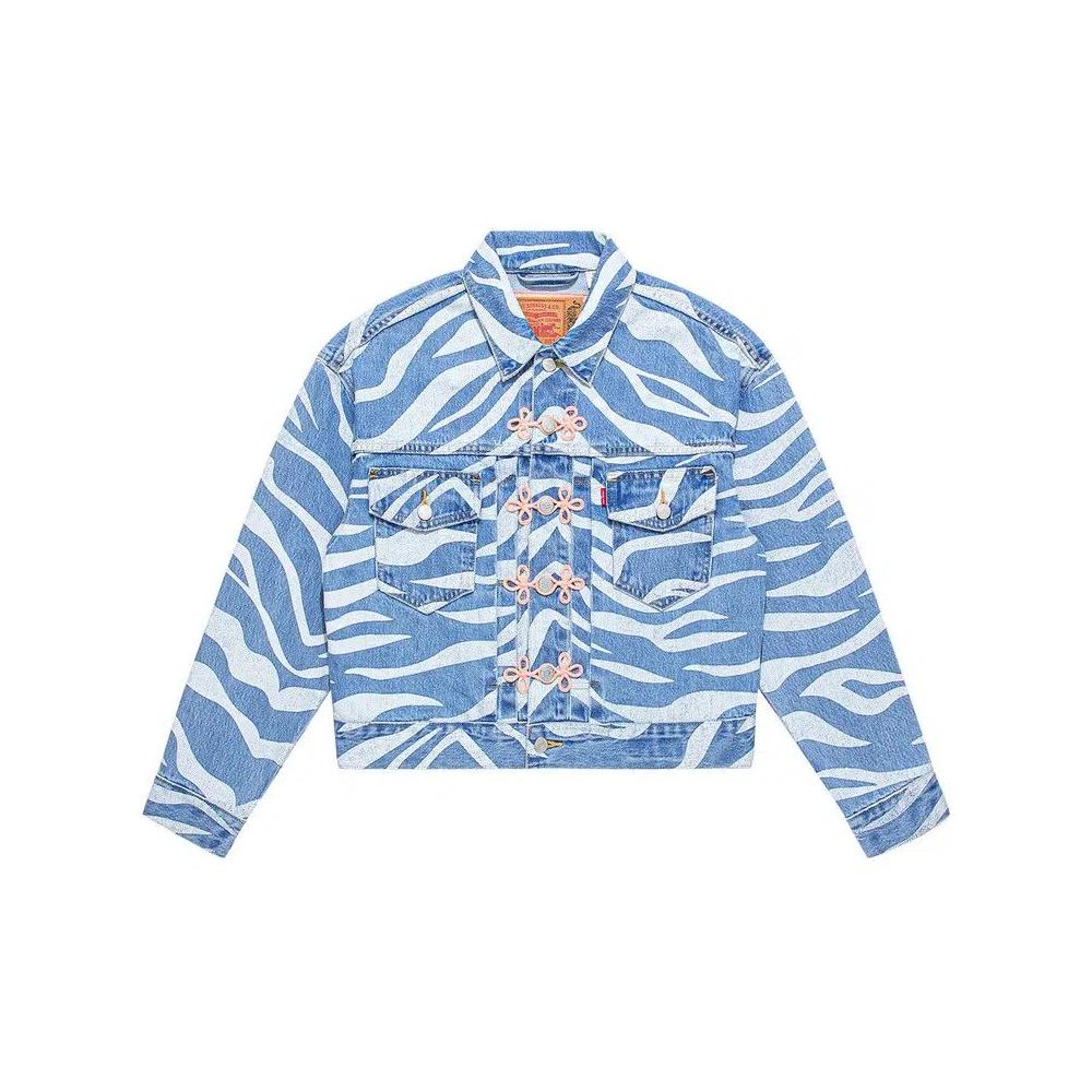 Верхняя одежда CLOT x Levi's Type II Trucker Jacket 'Blue' 1