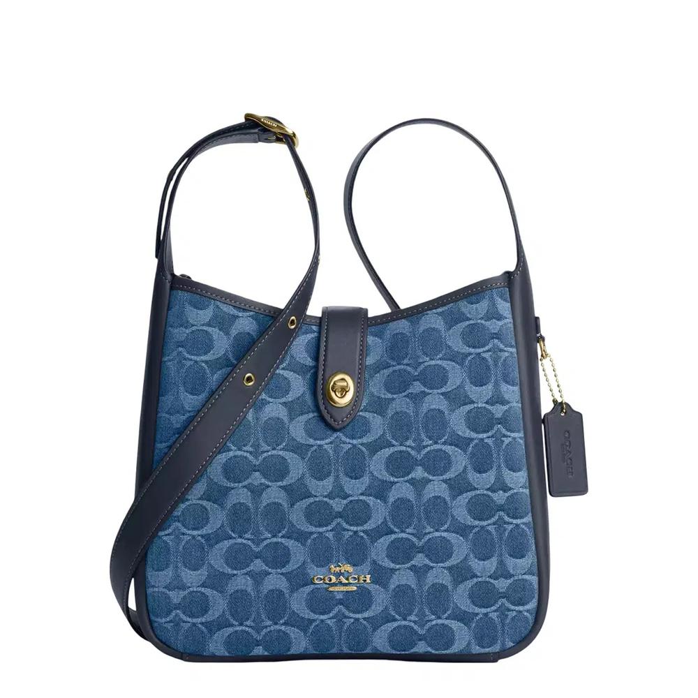 Сумка-кроссбоди Hadley Convertible Crossbody Bag из денима Signature Denim - цвет Indigo CDB98 1