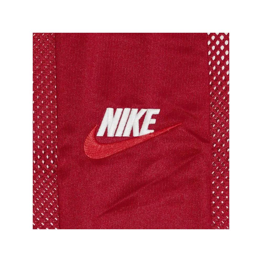 Рубашки на пуговицах Supreme x Nike Mesh Short-Sleeve Shirt 'Red' 3