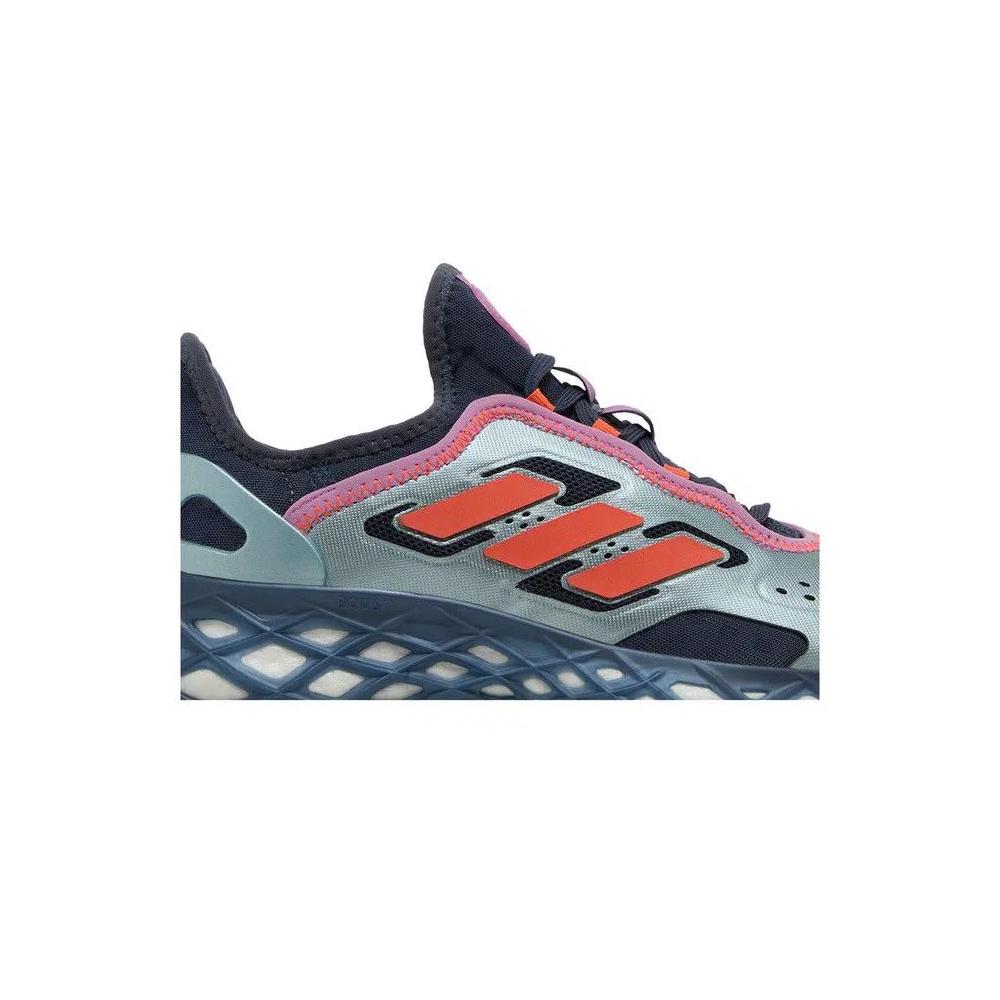 Кроссовки Adidas Web Boost 'Magic Grey Impact Orange' 2