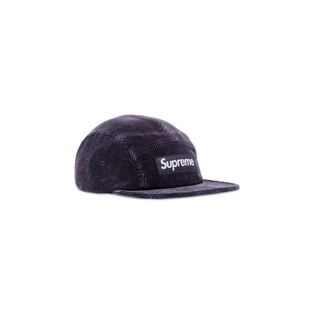 Кепки Supreme Corduroy Camp Cap 'Темно-синий' 2