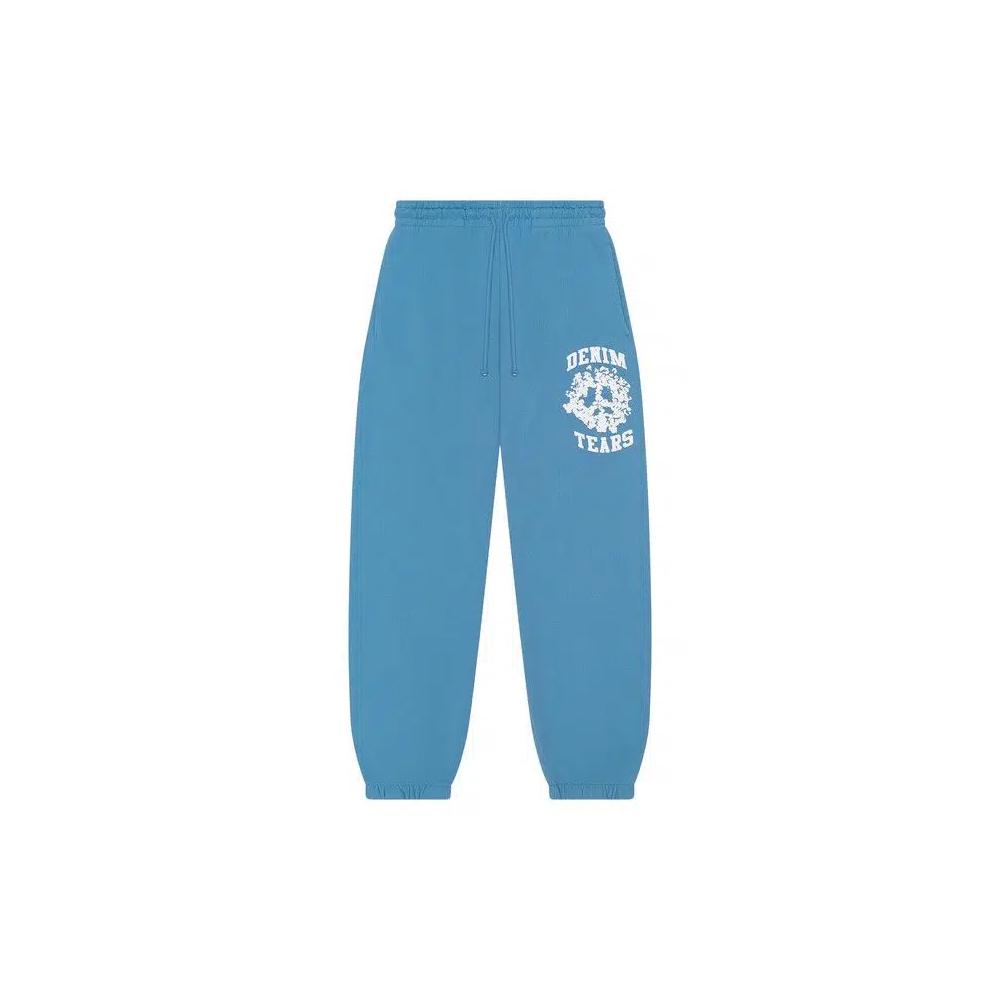Джинсовые Denim Tears Denim University Sweatpants «Light Blue» 1