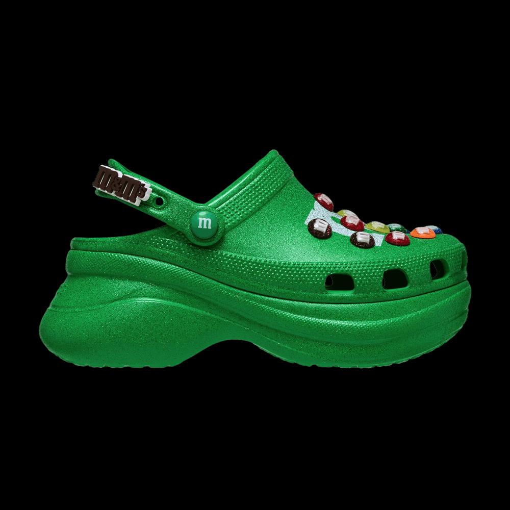 Кроссовки M&M'S x Crocs Wmns Classic Bae Clog 'Green Glitter' 1