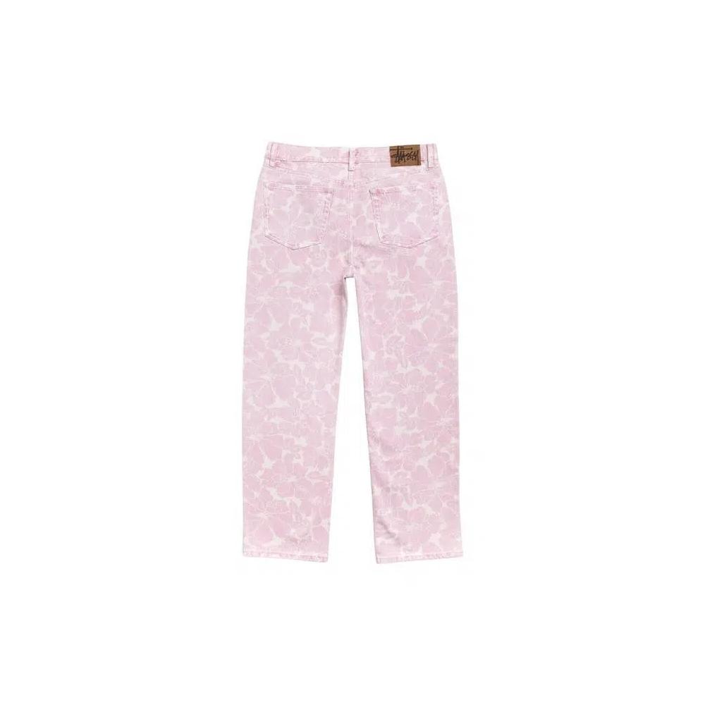 Джинсы Stussy New Classic Jean Denim 'Pink Hawaiian' 2