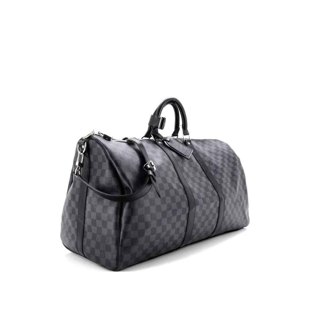 Дорожная сумка Keepall Bandouliere Bag Damier Graphite 55 1