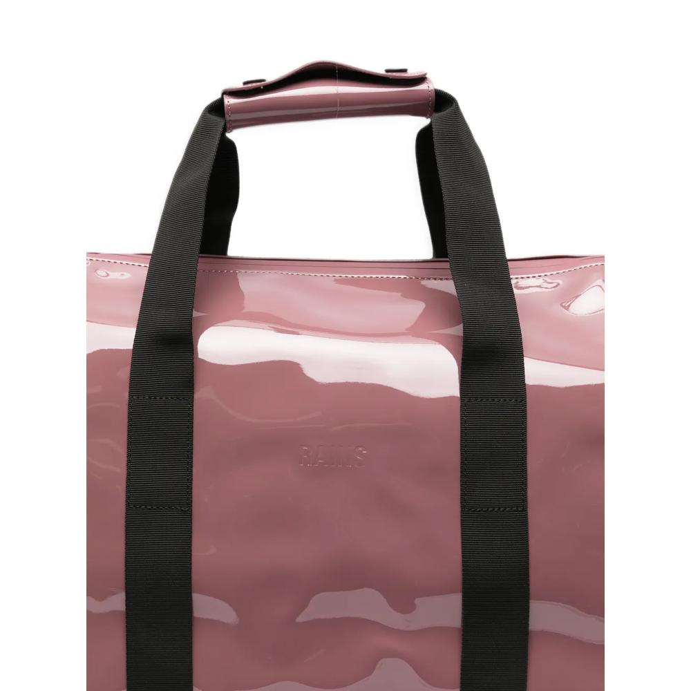 glossy-finish holdall bag 3