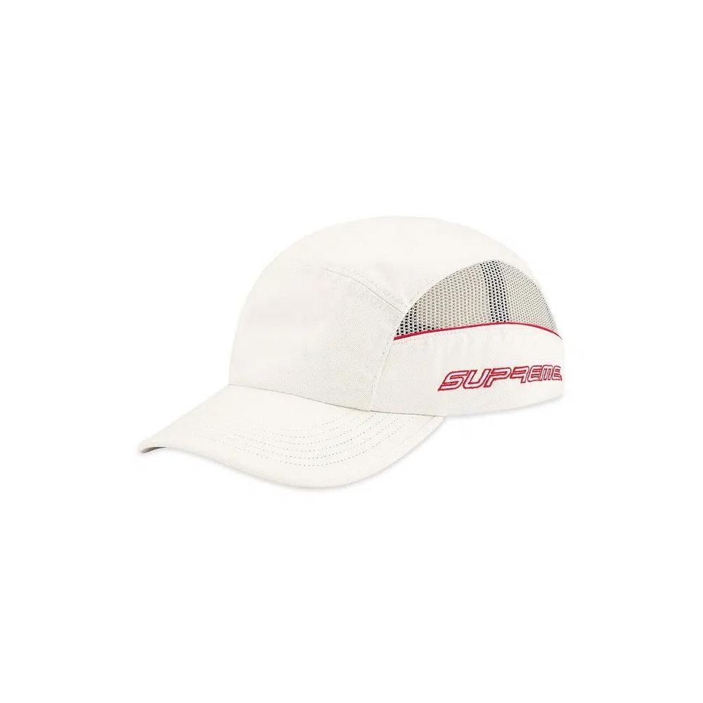 Кепки Supreme Side Mesh Piping Camp Cap 'Stone' 1