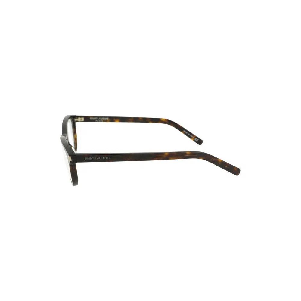 Очки Saint Laurent Square-Frame Optical Frames 'Shiny Olive Havana' 3