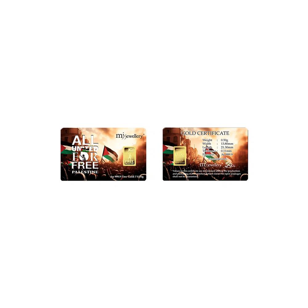 5G Gold Collection 999.9/24K Золотой слиток (0,5 г) 2