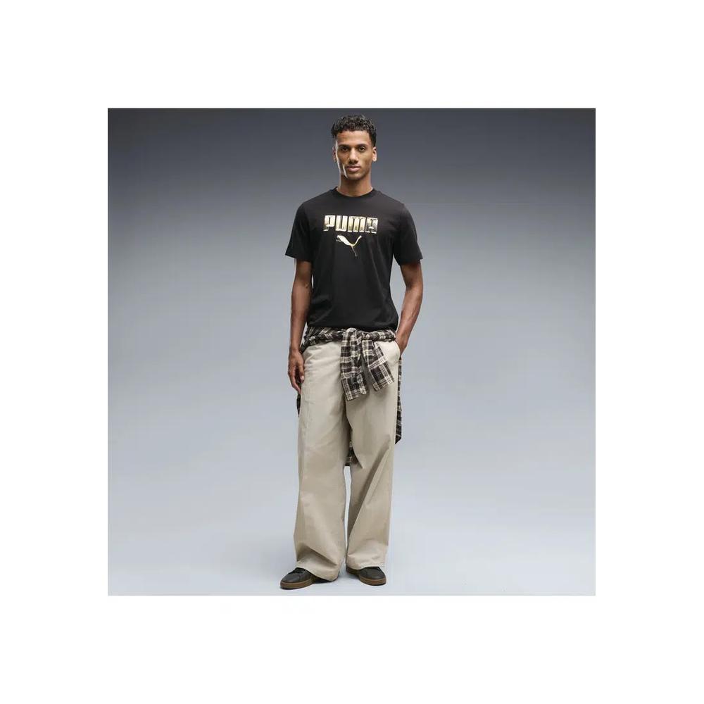 Спортивная футболка PUMA Sport Graphic Metallic для мужчин 5
