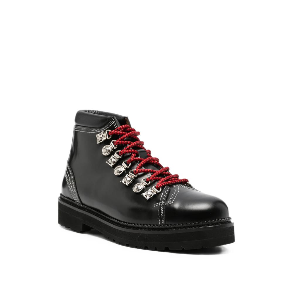 embellished contrast-stitch boots 2