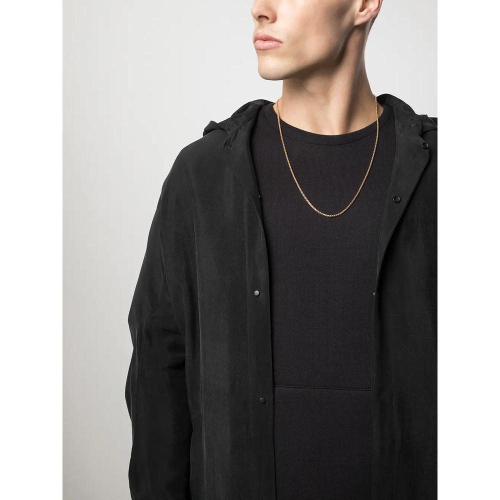 Колье Box Chain из желтого золота 2
