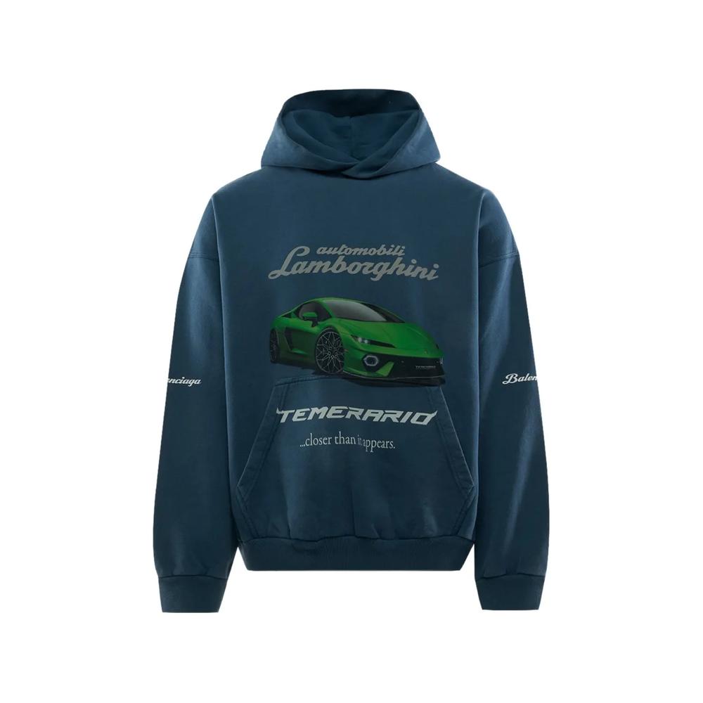 Худи с графичным принтом из коллаборации с Automobili Lamborghini 1