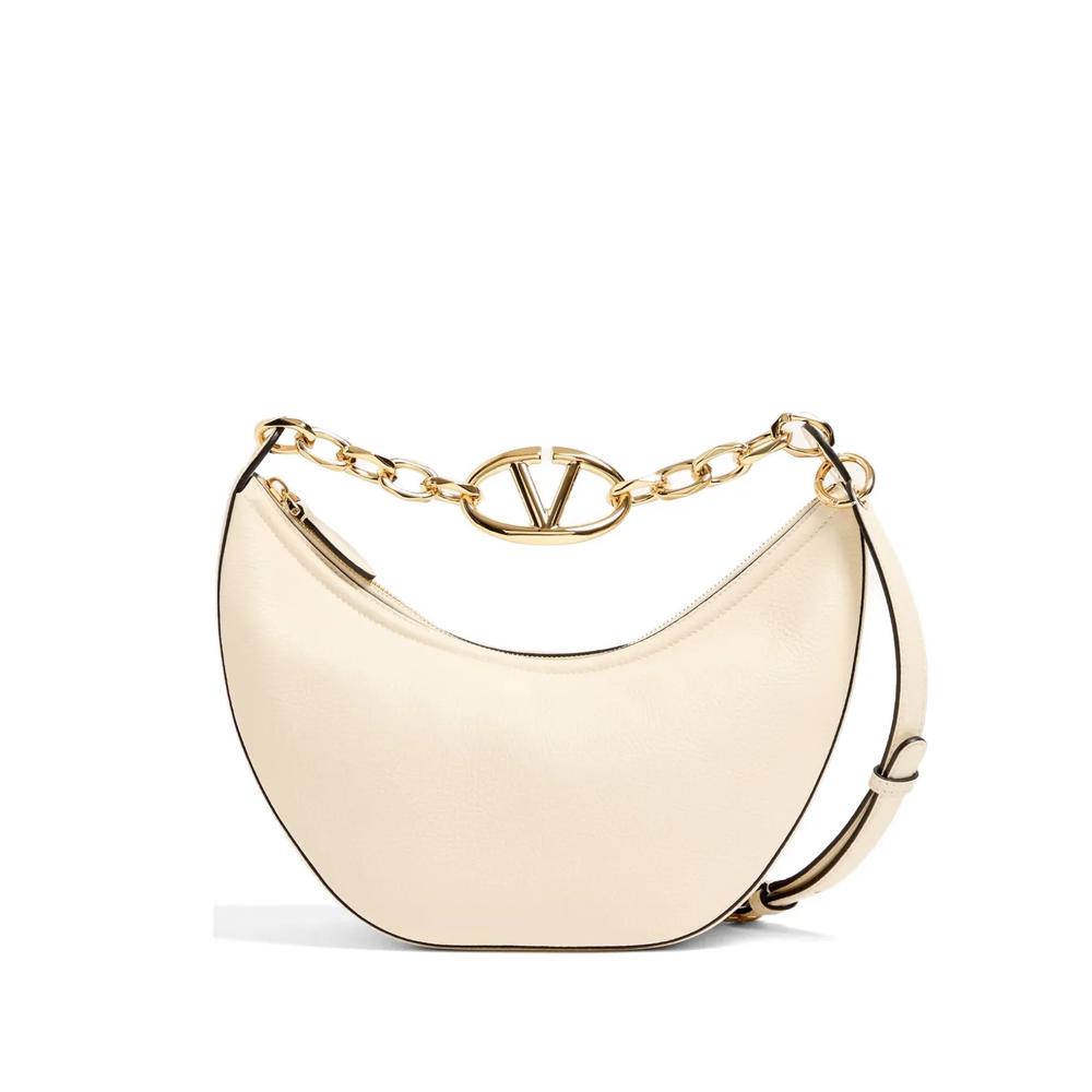VLogo Moon small  bag in grainy calfskin with chain 1