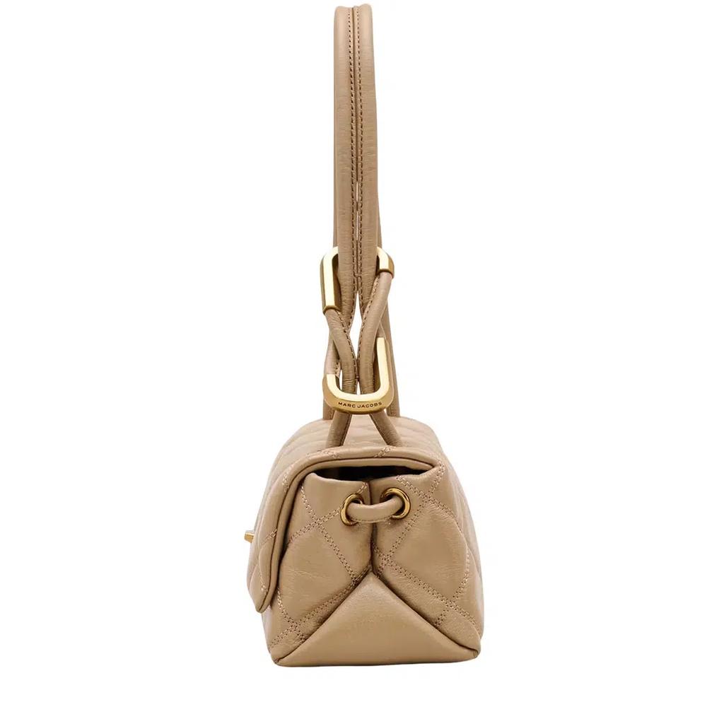 Стеганая мини-сумка через плечо The Quilted Mini Dual Shoulder Bag - Camel 2S5HSH023H02 3