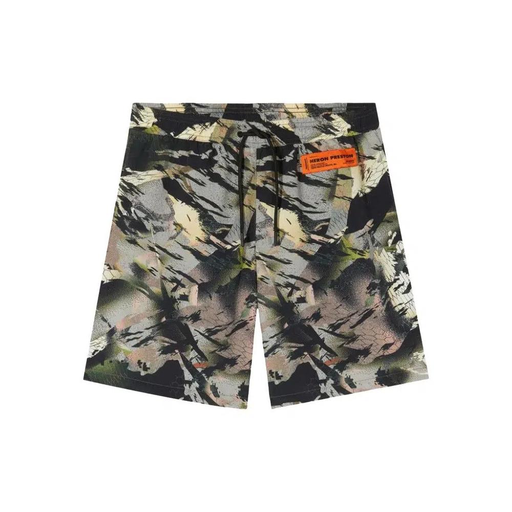 Плавки Heron Preston Нейлоновые плавки 'Камуфляжный зеленый' 1