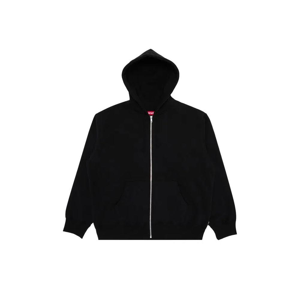 Худи Supreme x Thrasher Zip Up Hooded Sweatshirt 'Black' 1