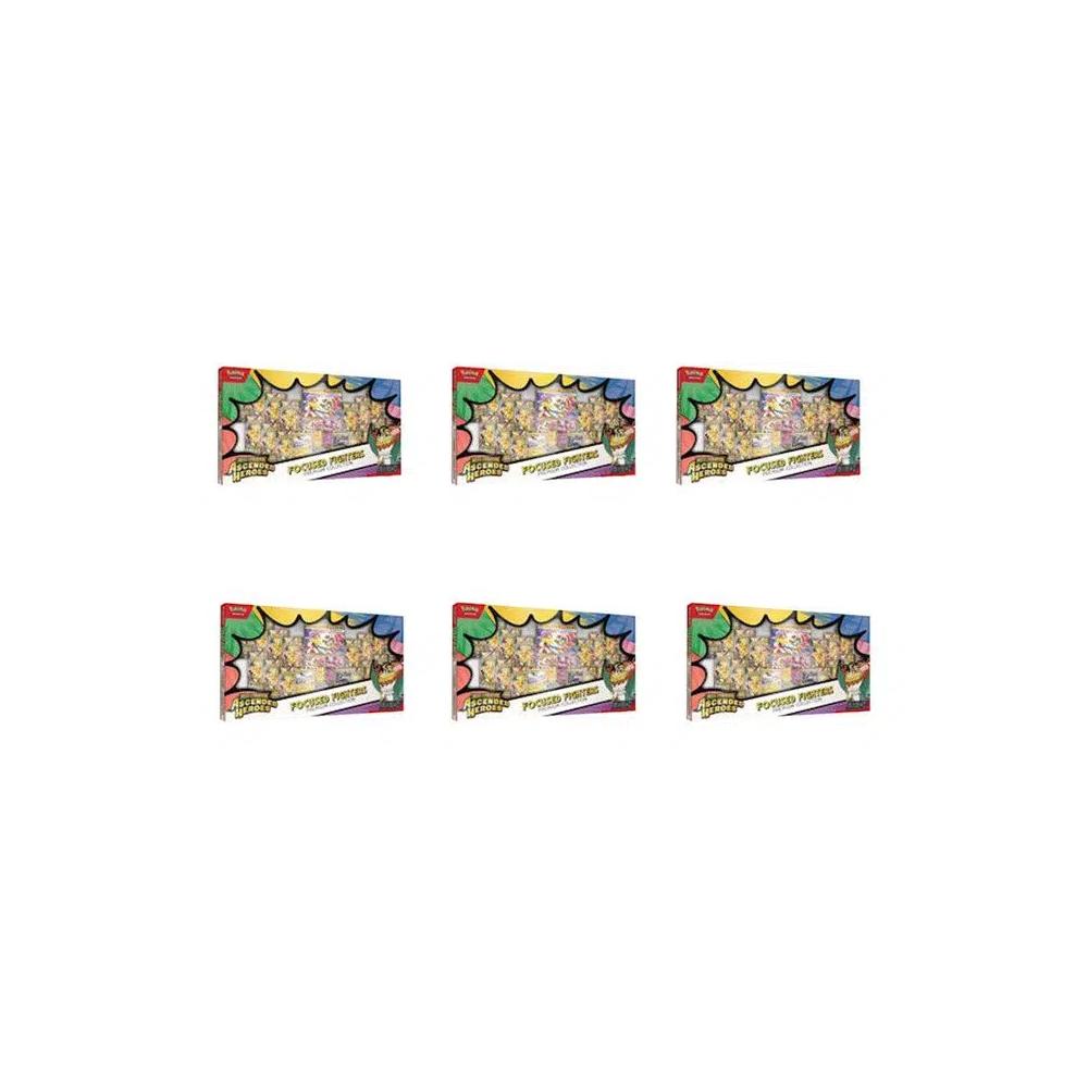Коллекционные карточки Pokémon 2026 Mega Evolutionascended Heroes Focused Fighters Премиум-коллекция (эксклюзив Sam's Club) 6x Лот 1