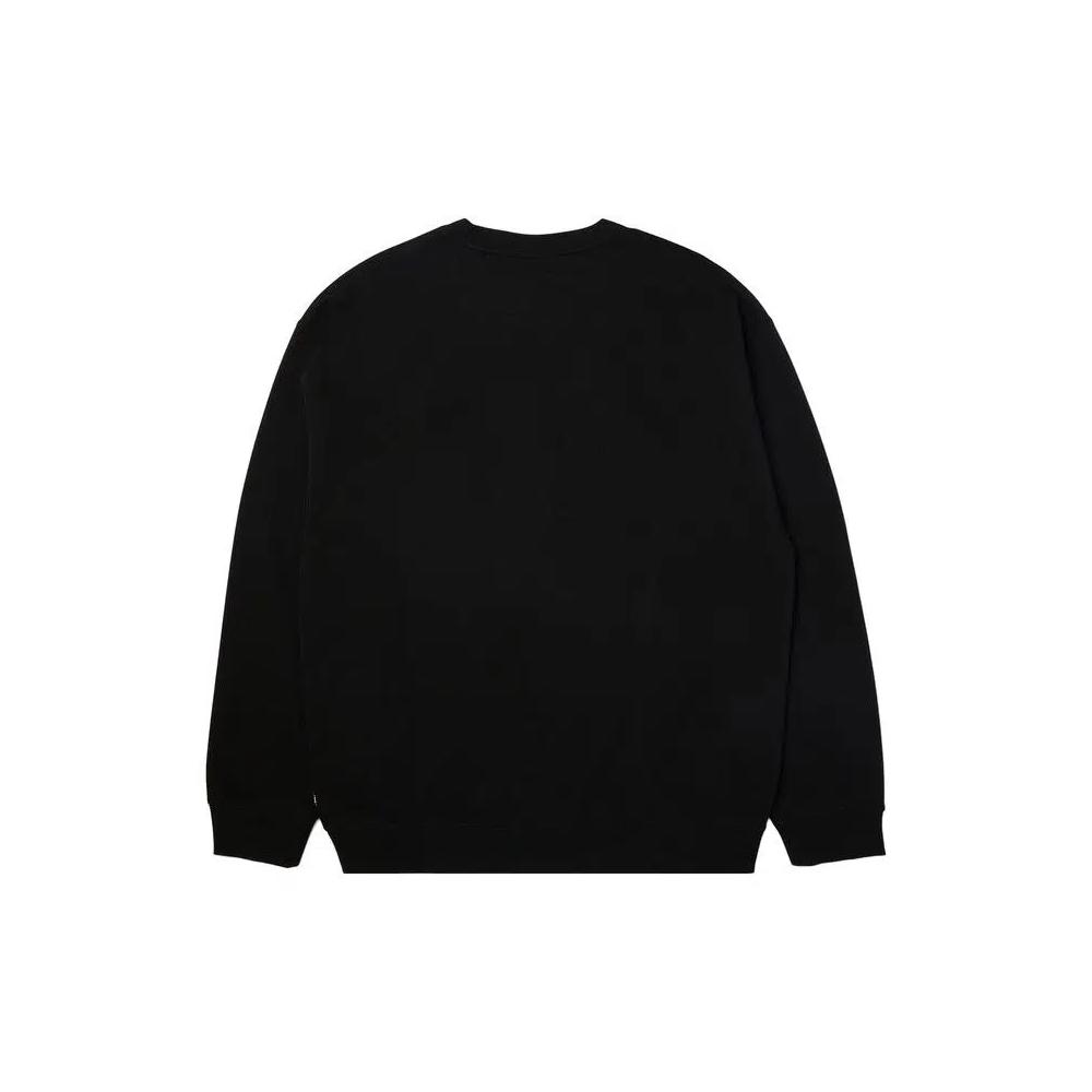 Свитшоты HUF Triple Triangle Embroidered Crew 'Black/Grey' 2