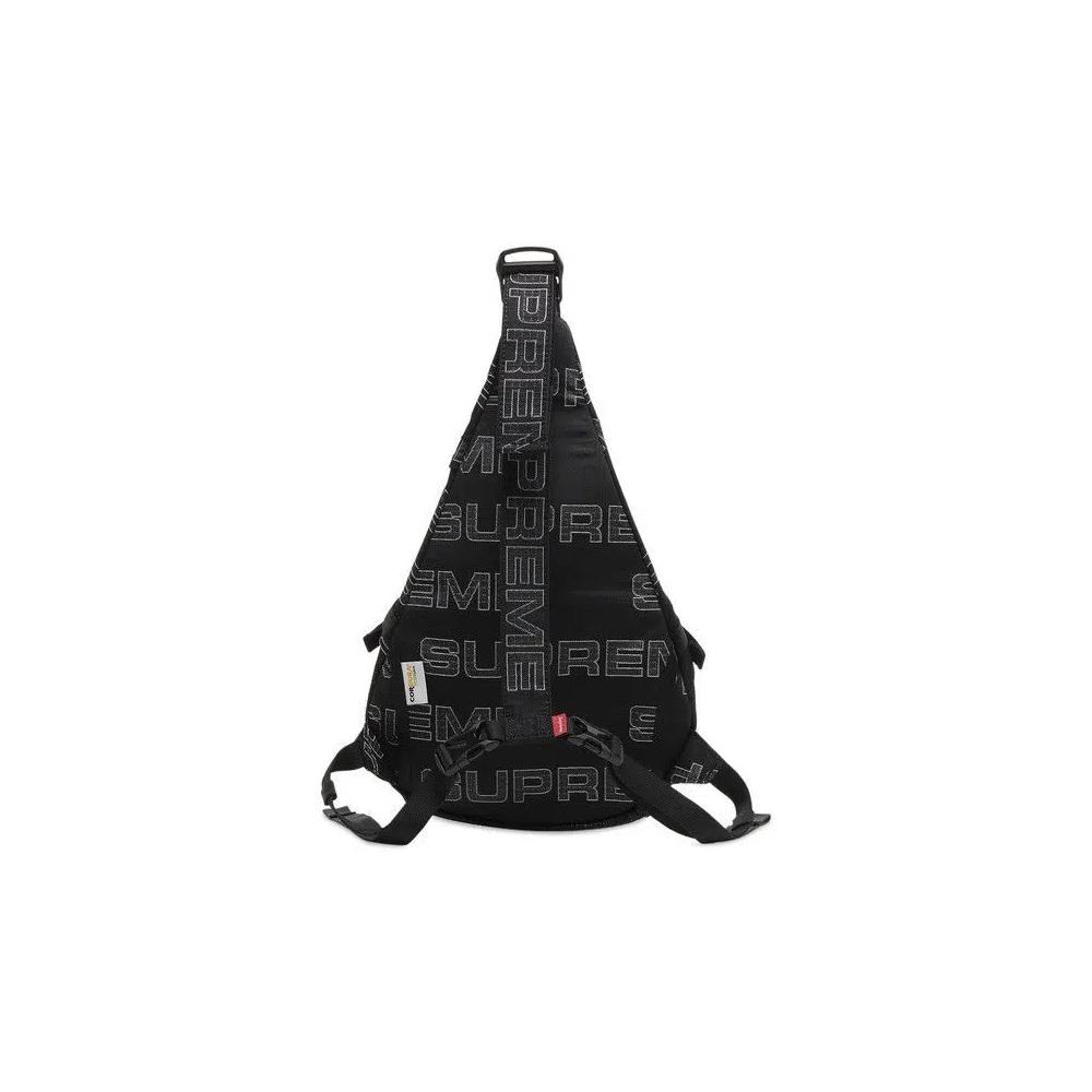 Рюкзаки Supreme Sling Bag 'Черный' 2