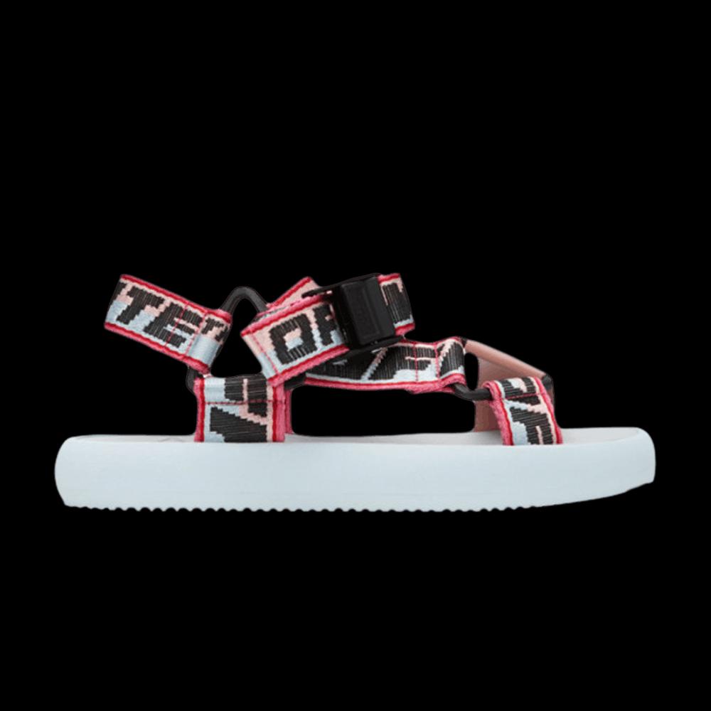 Сандалии Off-White Wmns Trek Logo Strap Sandal 'Dusky Blue Pink' 1