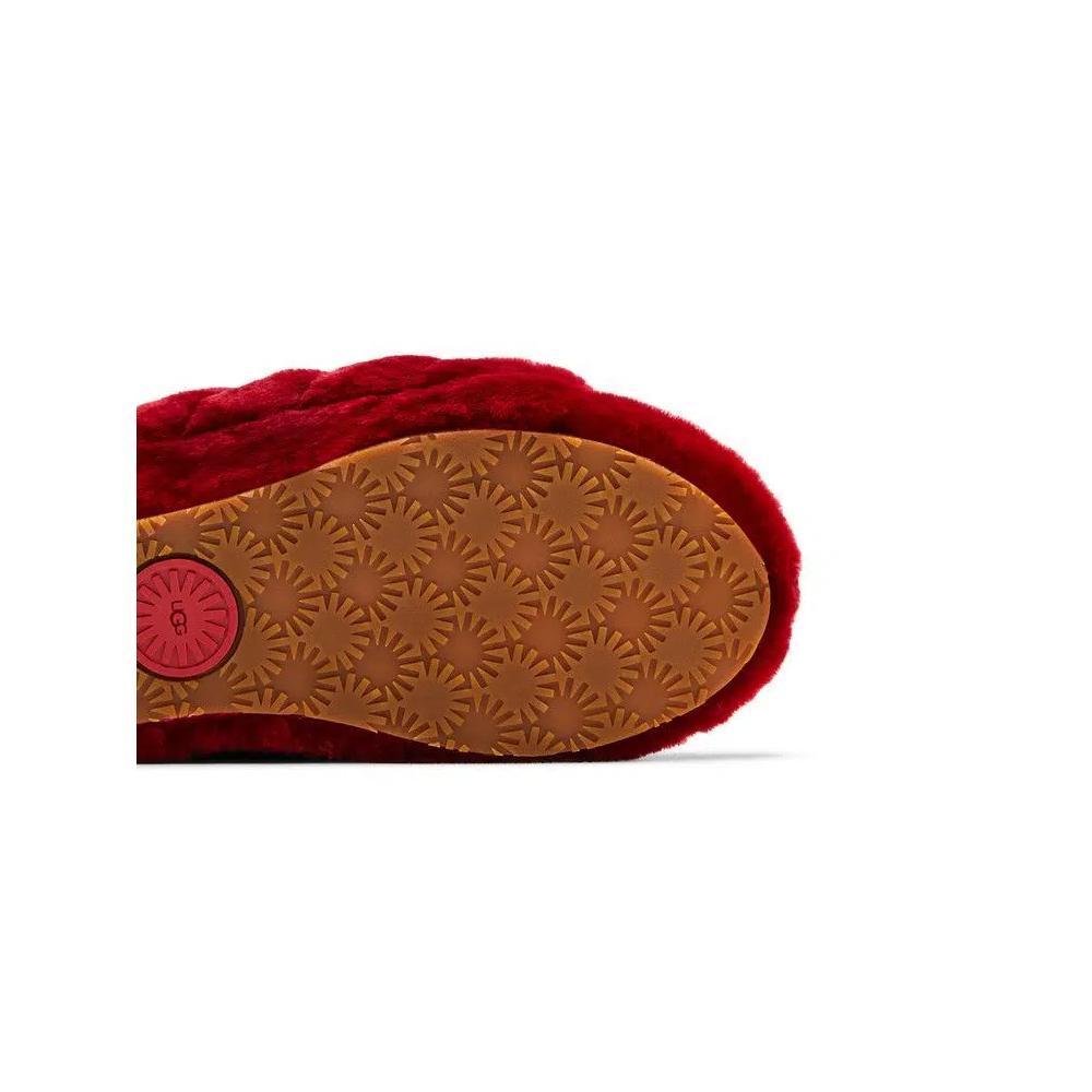 Слайды UGG Wmns Fluff Yeah Slide 'Ribbon Red' 5