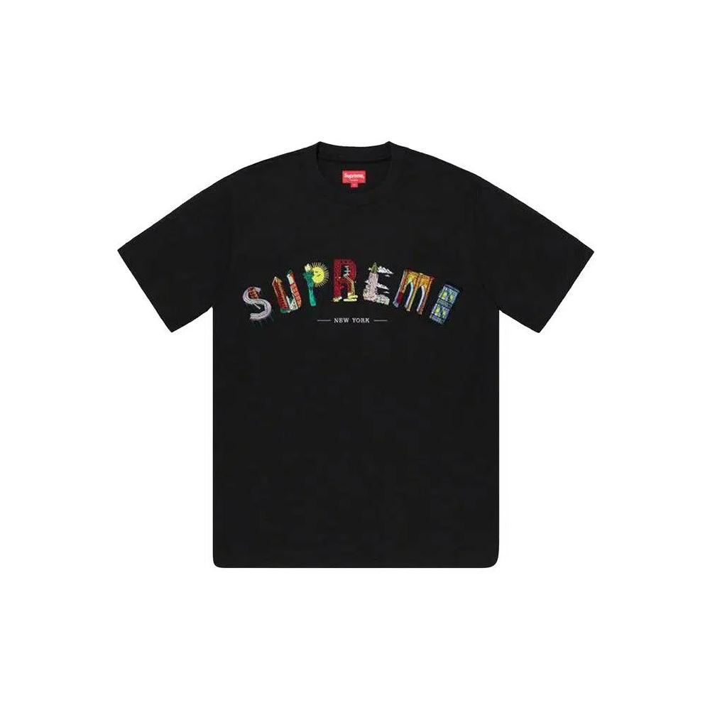 Футболки Supreme City Arc Tee 'Black' 1