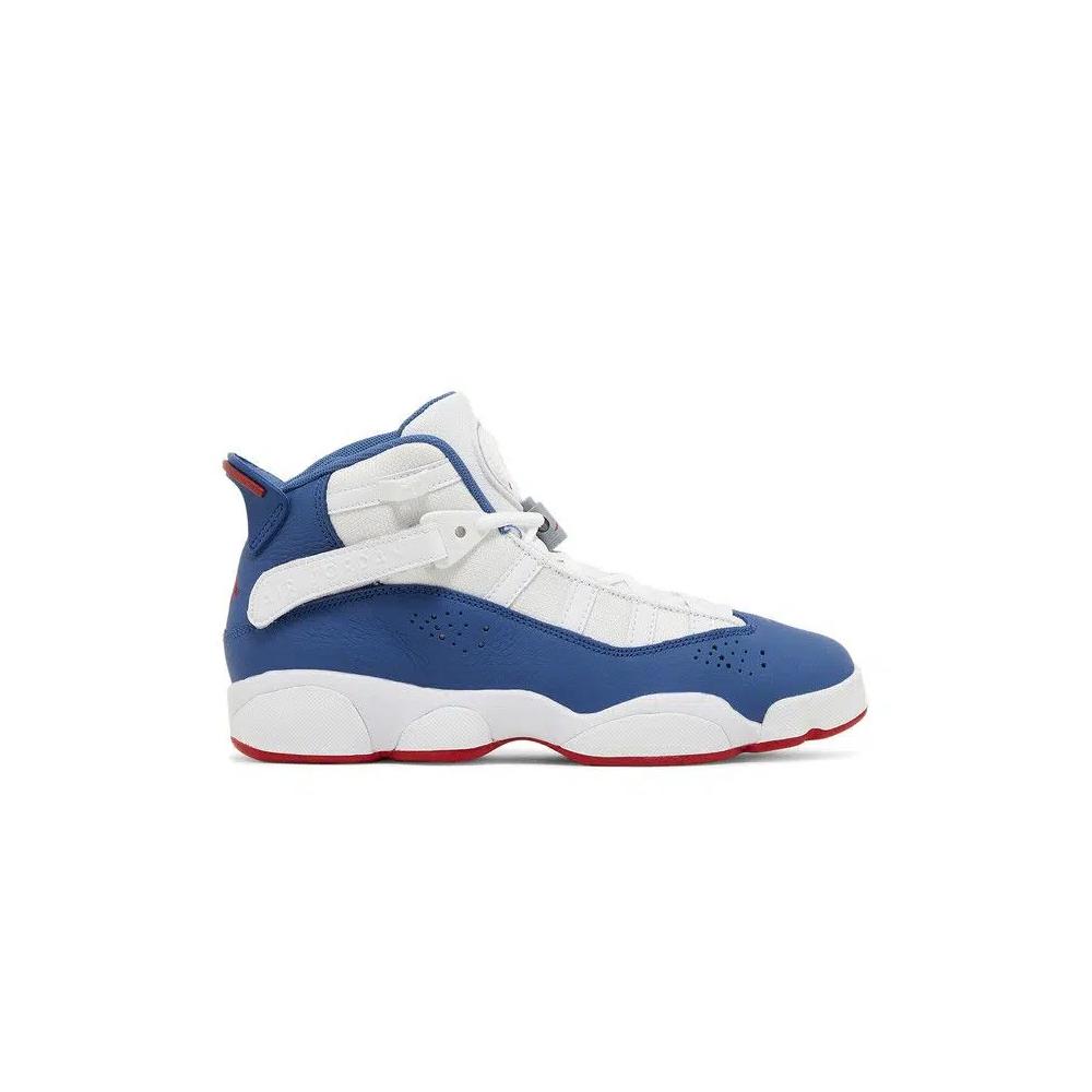 Кроссовки Lifestyle Air Jordan 6 Rings GS 'White True Blue' 1