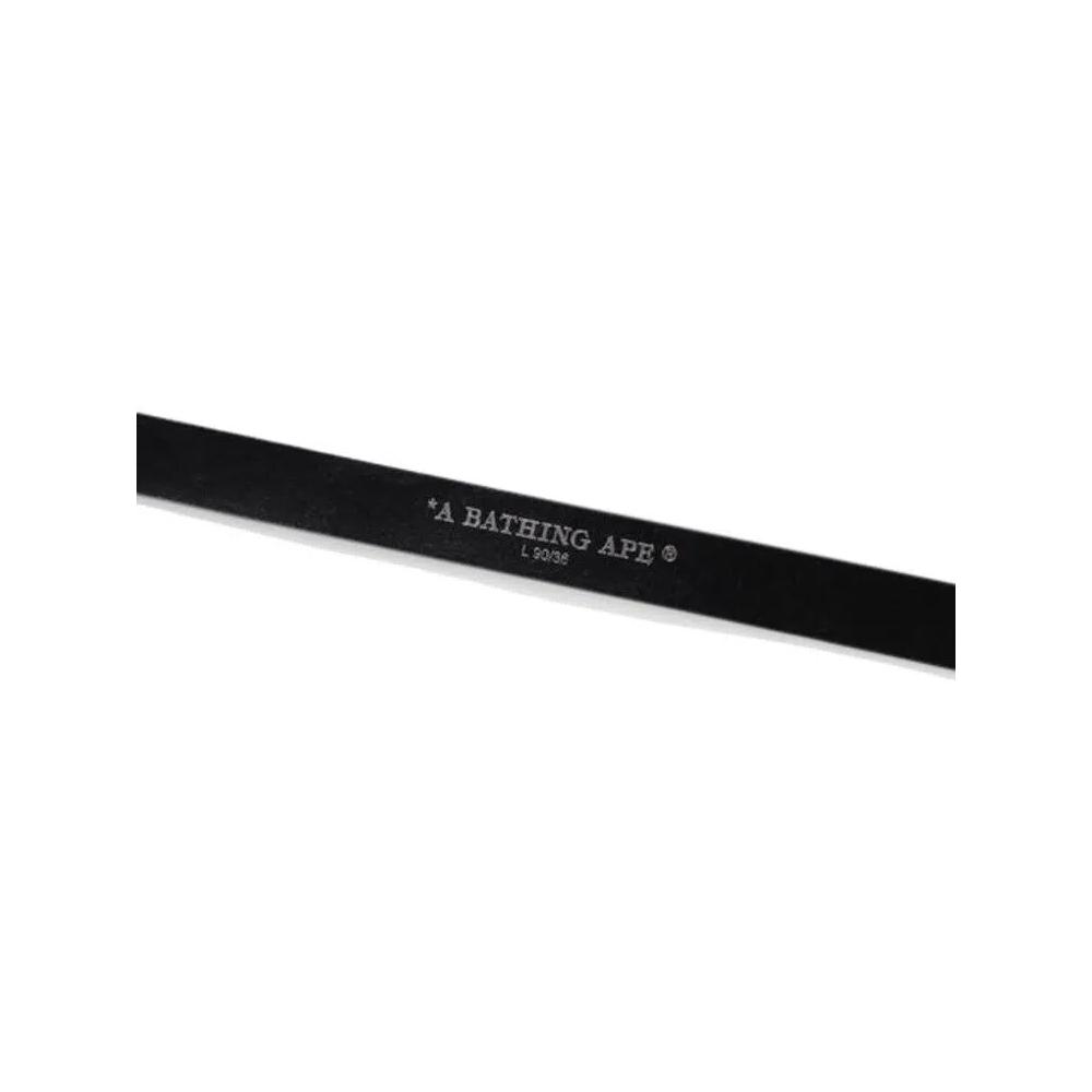 Ремни BAPE Neon Camo Narrow Leather Belt 'Черный' 3