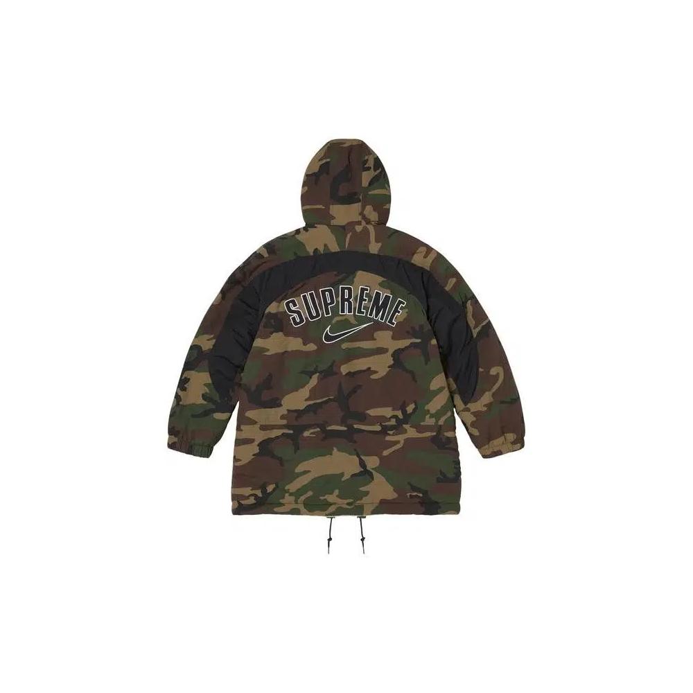Парки Supreme x Nike Faux Fur Reversible Parka 'Woodland Camo' 2