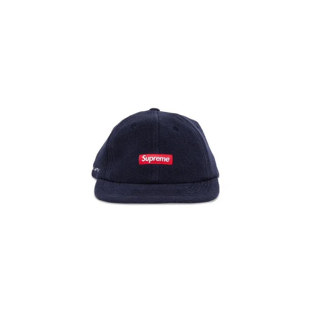 Кепки-снэпбэки Supreme Polartec Small Box 6-Panel 'Navy' 1