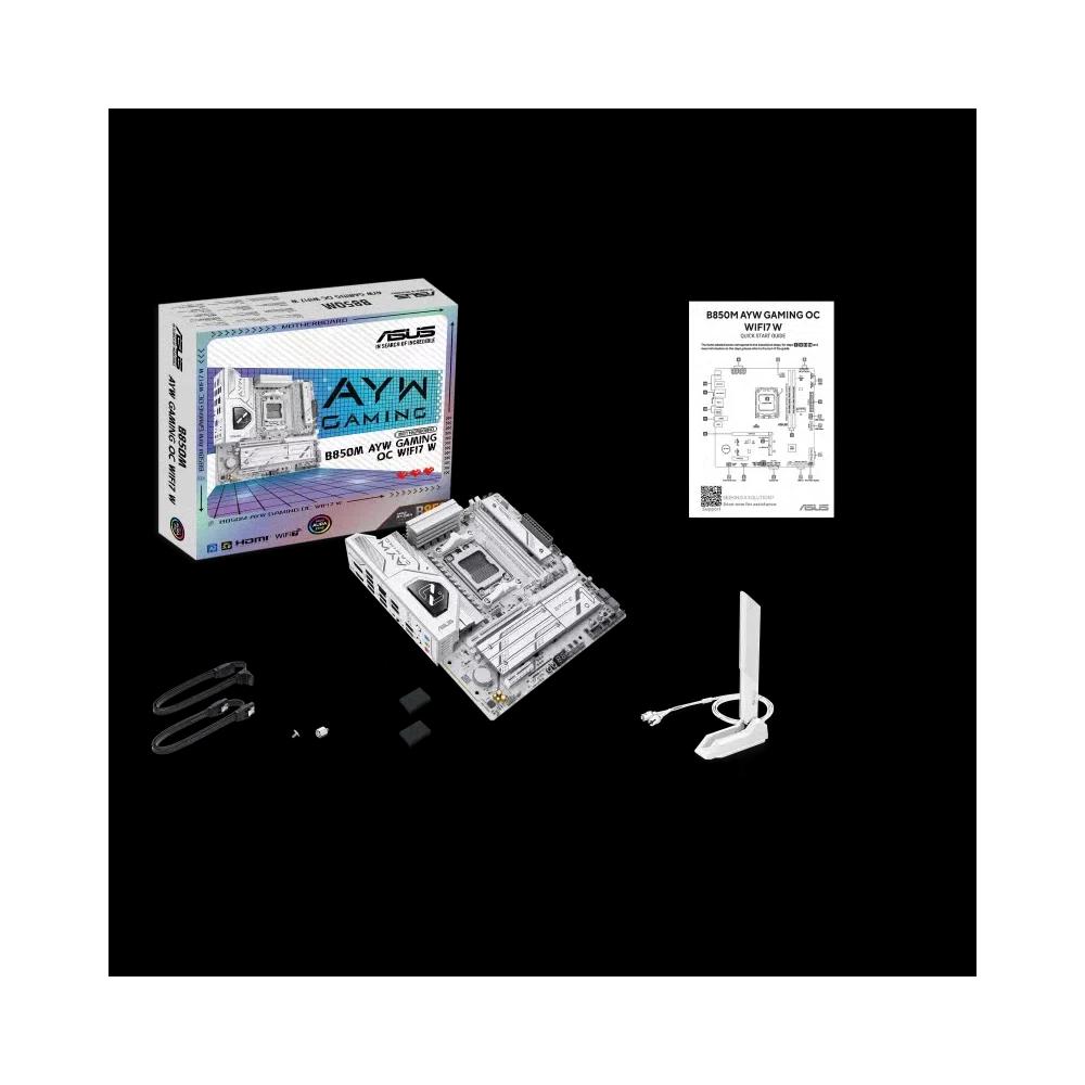 ASUS B850M AYW GAMING OC WIFI W материнская плата (DDR5) 10