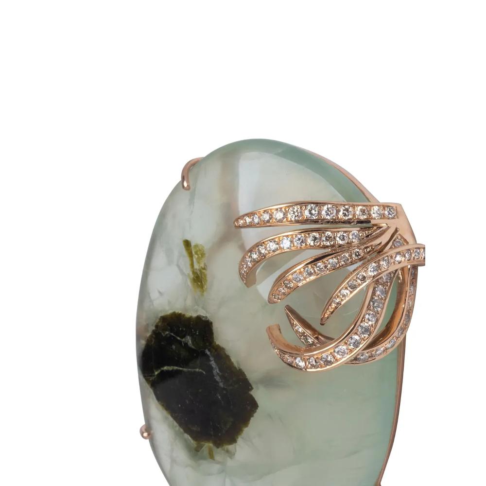 Серьги Soleil Vert из розового золота с бриллиантами 2