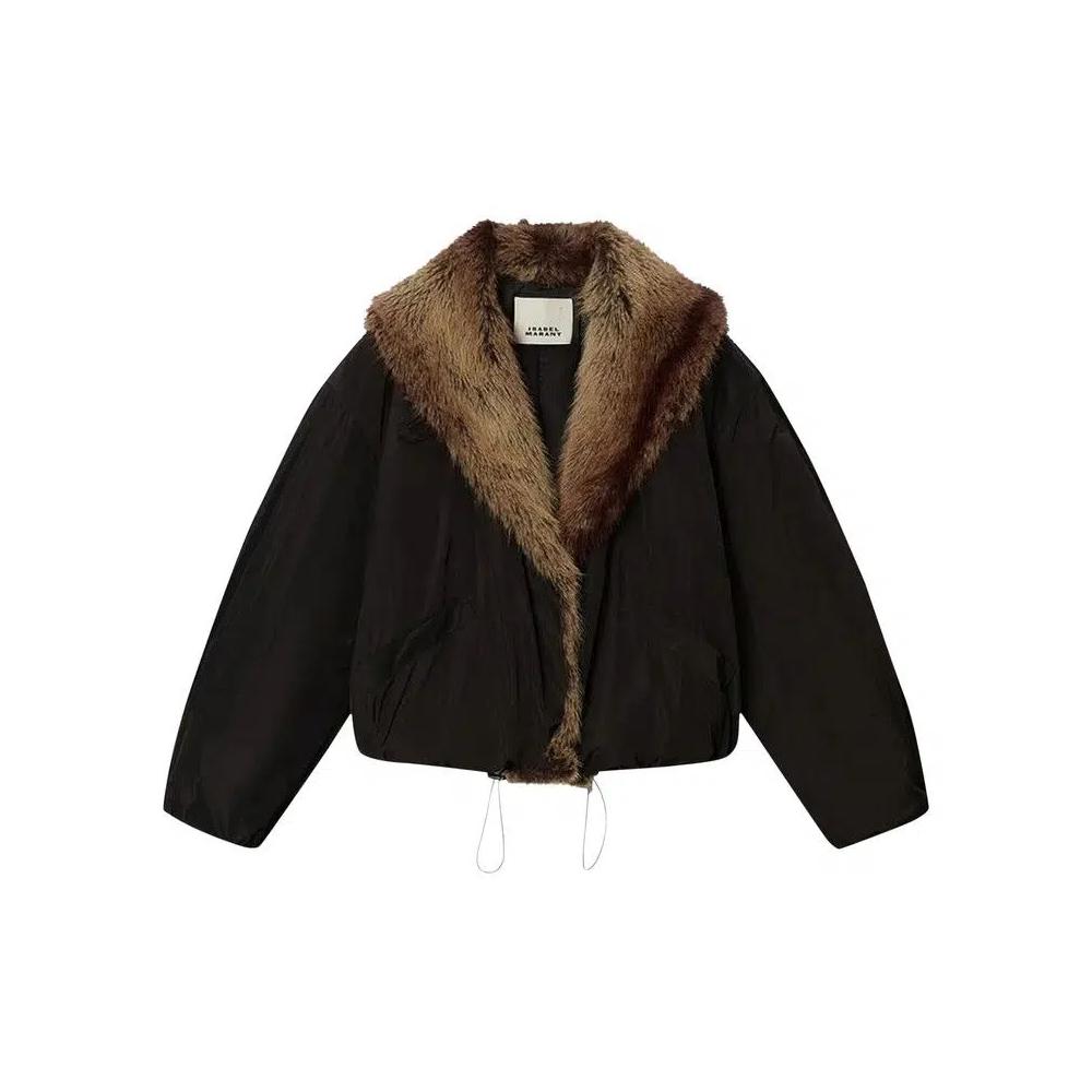 Куртки из искусственного меха Isabel Marant Charone Jacket 'Черный' 1