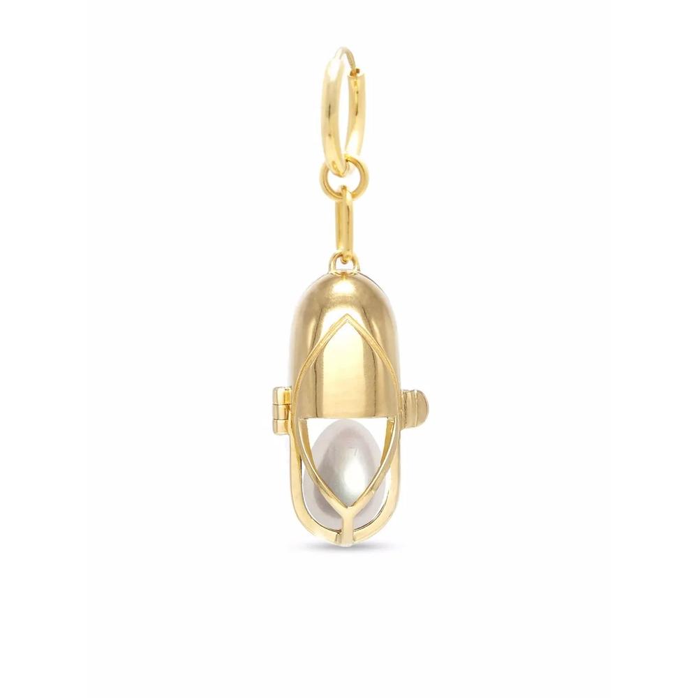 Серьга Capsule с жемчугом 1
