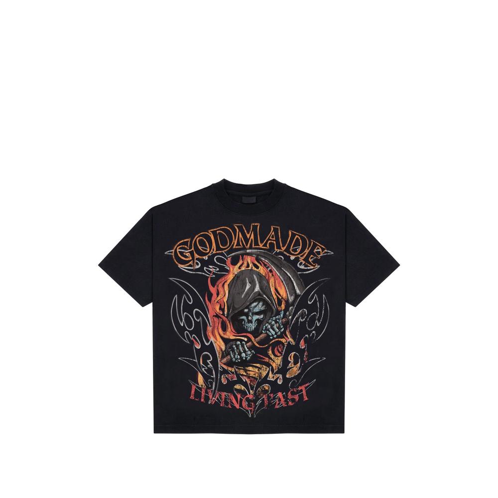 graphic-print washed t-shirt 2