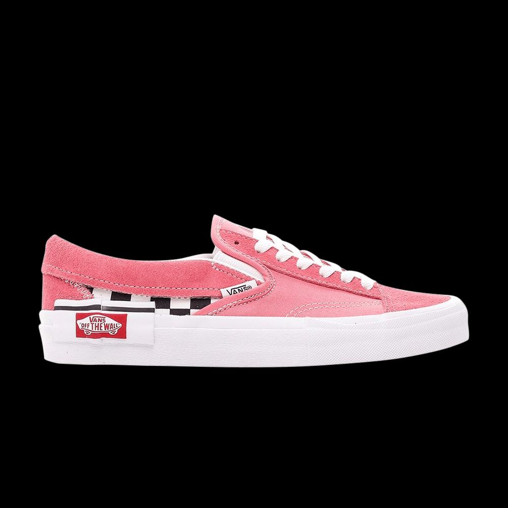 Слипоны Vans Slip-On CAP 'Checkerboard Strawberry Pink' 1