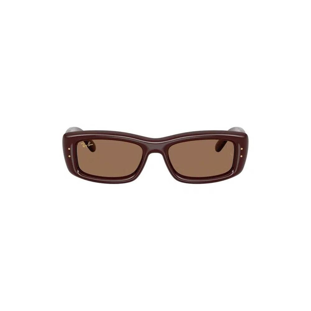 Солнцезащитные очки Ray-Ban x A$AP Rocky Kiliane Puffer 'Прозрачный коричневый/Коричневый' 1