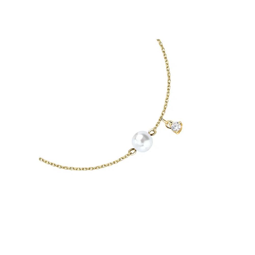 Morellato Perle Contemporary 16+3 см Женский серебряный 925 браслет SAWM06 2