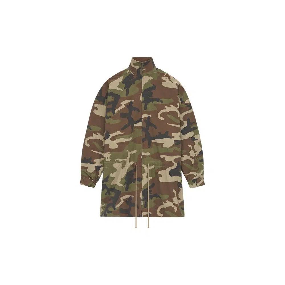 Анораки Fear of God Essentials Military Nylon Mockneck Anorak 'Woodland Camo' 1