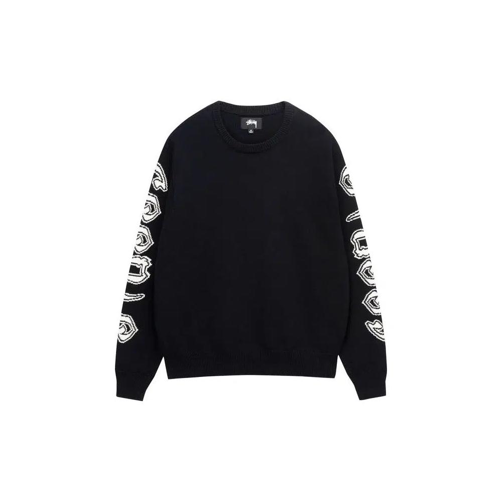 Свитера Stussy Sleeve Logo Sweater 'Черный' 1