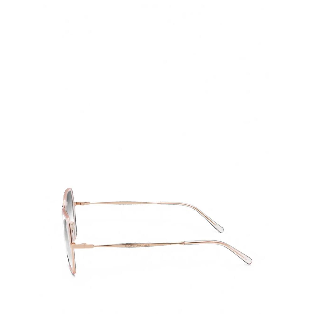 geometric-frame glasses 2