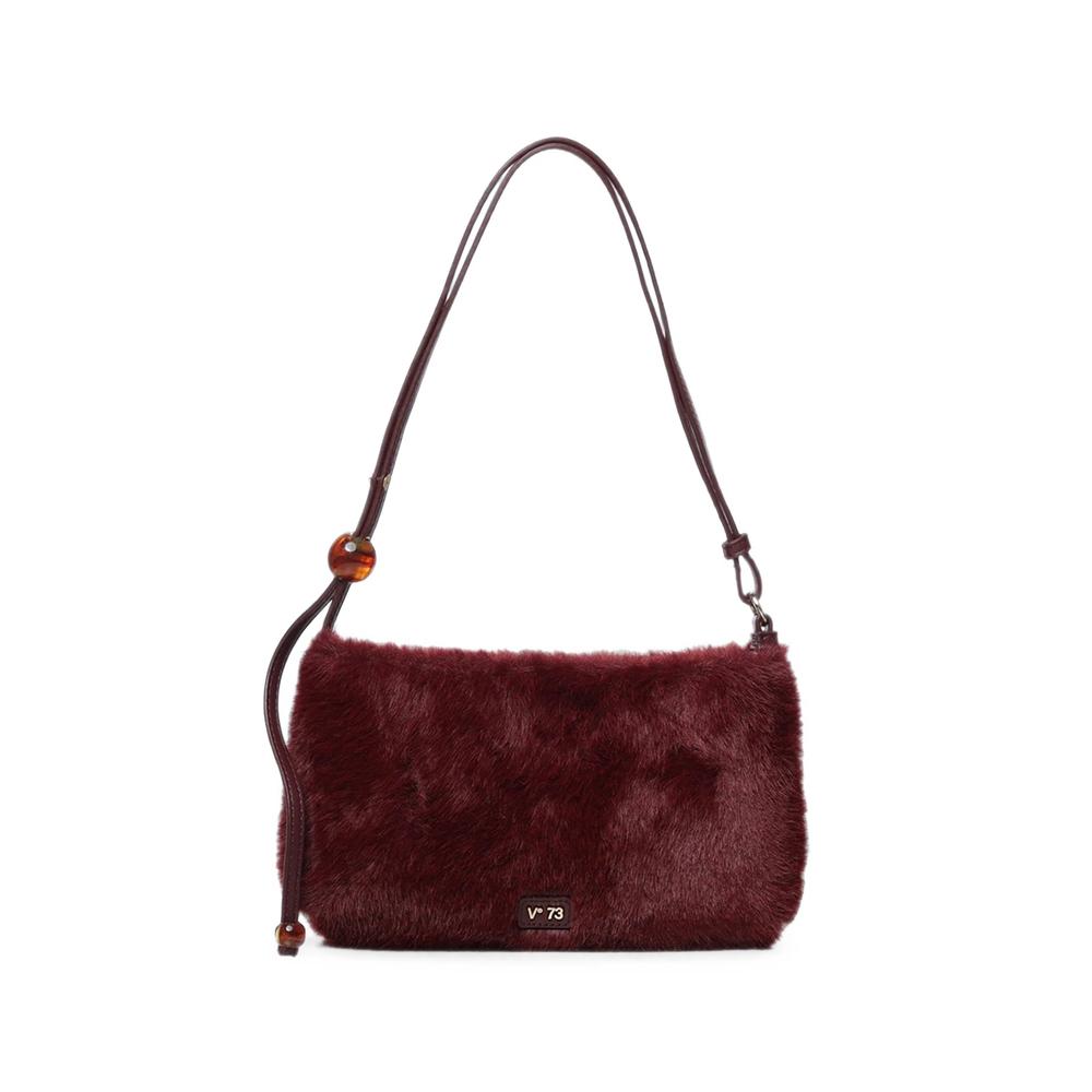 faux-fur shoulder bag 1