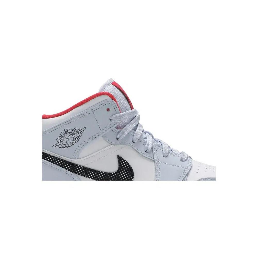 Кроссовки Air Jordan 1 Mid GS 'Half Blue' 2